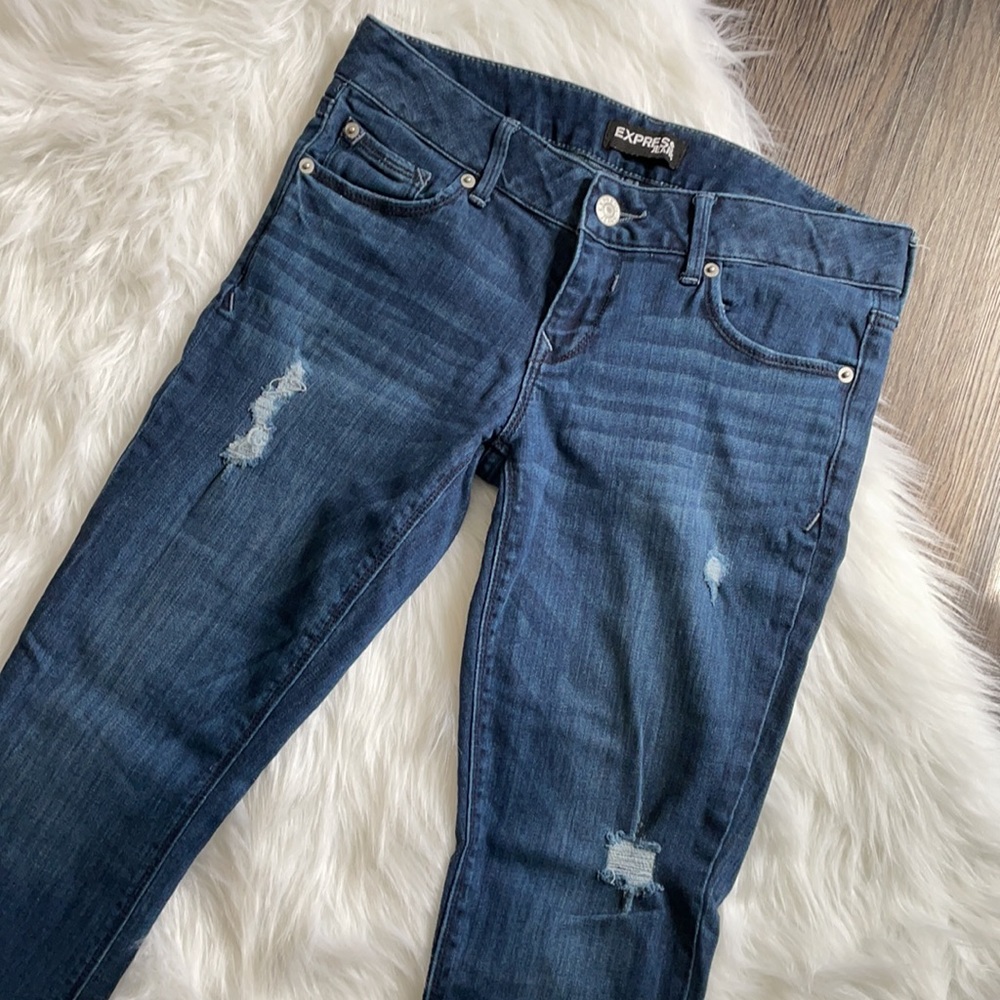 Express Stella Ankle Stretch Jeans - Picture 2 of 8
